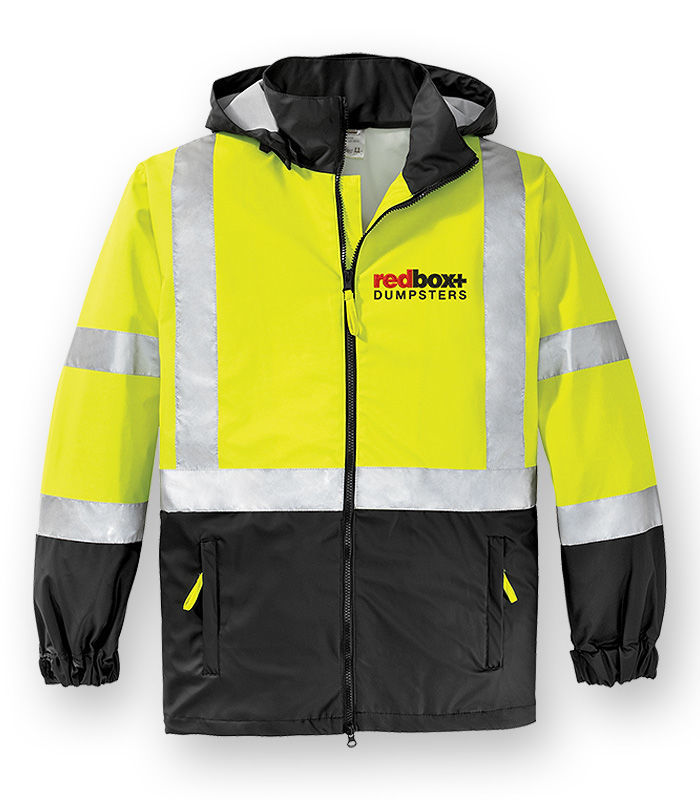 CSJ25 - ANSI 107 Class 3 Safety Windbreaker - redbox+ Gear